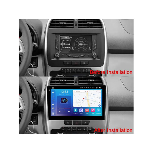 Штатная магнитола FORS.auto FS 4 MAX QLed для Chery Tiggo 3 (4+32Gb, 10