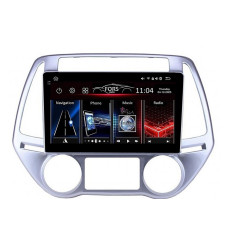 Штатная магнитола FORS.auto FS 4 MAX Qled для Hyundai I20 (4+32Gb, 9", Auto AC) 2012-2014