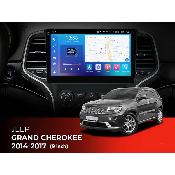Штатная магнитола FORS.auto FS 6 MAX для Jeep Grand Cherokee (6+128Gb, 9