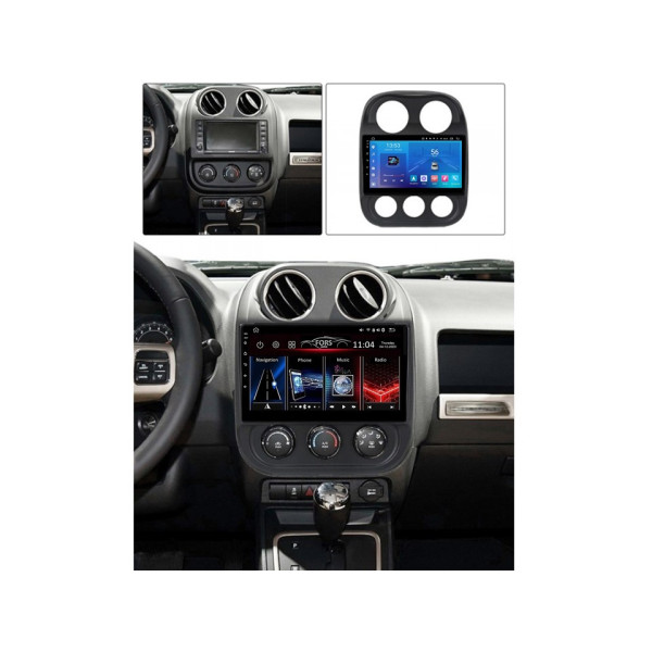 Штатная магнитола FORS.auto FS 1 LITE для Jeep Compass (1+32Gb, 10
