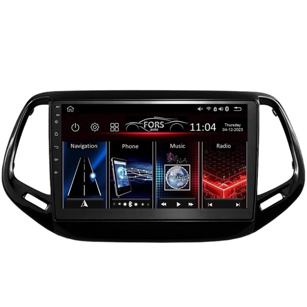 Штатная магнитола FORS.auto FS 1 LITE для Jeep Compass (1+32Gb, 10