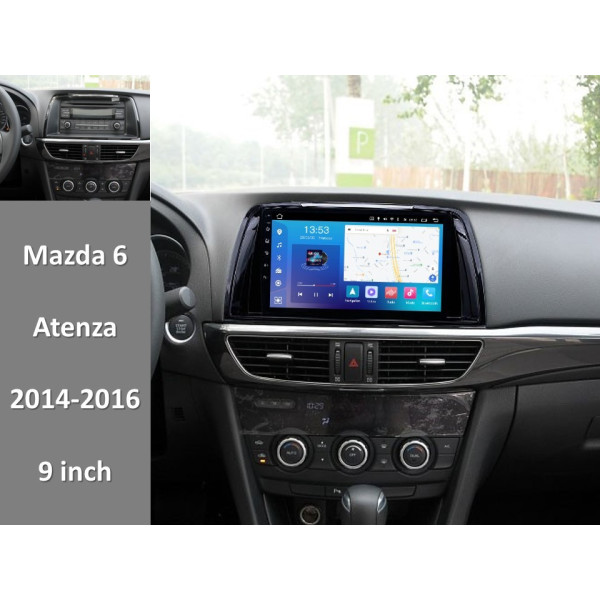 Штатная магнитола FORS.auto FS 4 MAX Qled для Mazda 6/Atenza (4+32Gb, 9