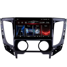 Штатна магнітола FORS.auto FS 2 ULTRA для Mitsubishi Triton/L200 (2+32Gb, 9", Manual AC, UV black) 2015-2019