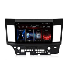 Штатна магнітола FORS.auto FS 4 MAX Qled для Mitsubishi Lancer (4+32Gb, 10") 2008-2015