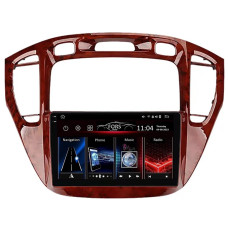 Штатна магнітола FORS.auto FS 4 MAX для Toyota Highlander (4+32Gb, 9", wooden) 2000-2007