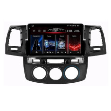 Штатна магнітола FORS.auto FS 6 MAX для Toyota Fortuner/Vigo/Hilux (6+128Gb, 9", Manual AC, black) 2007-2014