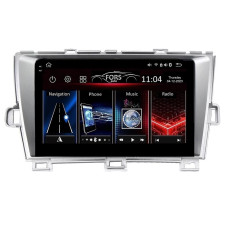 Штатна магнітола FORS.auto FS 4 PRO для Toyota Prius (4+64Gb, 9", silver) 2009-2015