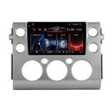 Штатна магнітола FORS.auto FS 4 MAX для Toyota FJ Cruiser (4+32Gb, 9", silver) 2006-2020