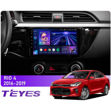 Штатна магнітола Teyes CC3L 4+32 Gb Kia RIO 4 (K2) 2016-2019 (B) 9″