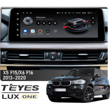 Штатна магнітола Teyes LUX ONE 6+128 Gb BMW X5 F15/Х6 F16 EVO 2013-2020 12.3″