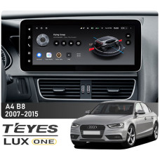 Штатна магнітола Teyes LUX ONE 6+128 Gb Audi A4 B8 2007-2015 (A) 12.3″