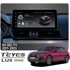 Штатна магнітола Teyes LUX ONE 6+128 Gb Audi Q5 Q5L FY 2017-2023 12.3″