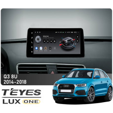 Штатна магнітола Teyes LUX ONE 6+128 Gb Audi Q3 8U 2014-2018 (B) 12.3″