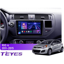 Штатна магнітола Teyes CC3L 4+32 Gb Kia RIO 4 K3 2011-2015 9″