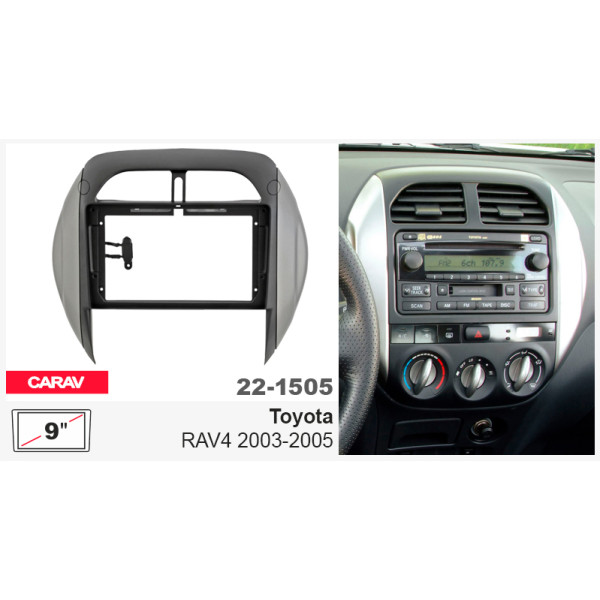 Перехідна рамка Toyota RAV4 Carav 22-1505