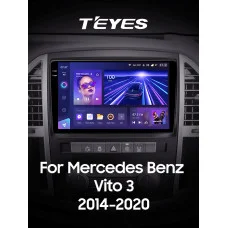 Штатная магнитола Teyes CC3 2k 6+128 Gb 360° Mercedes-Benz Vito 3 W447 2014-2020 10″